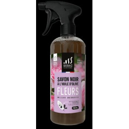 Savon noir - Fleurs 750ml