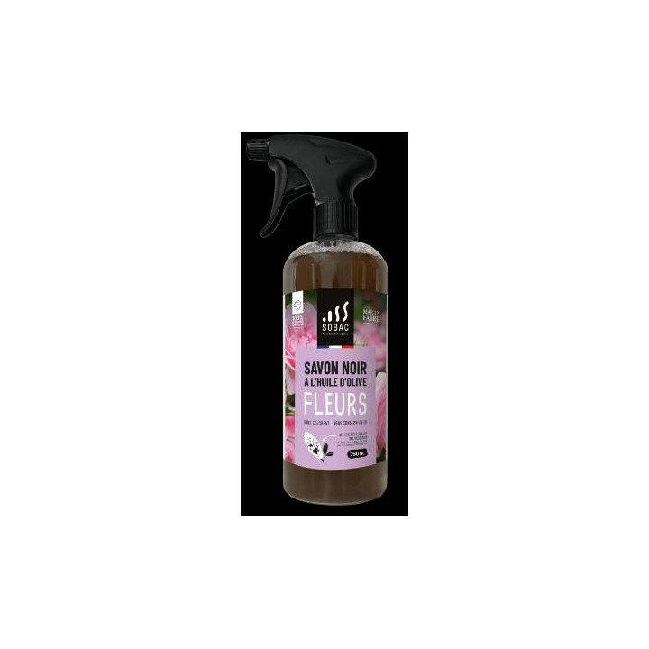Savon noir - Fleurs 750ml