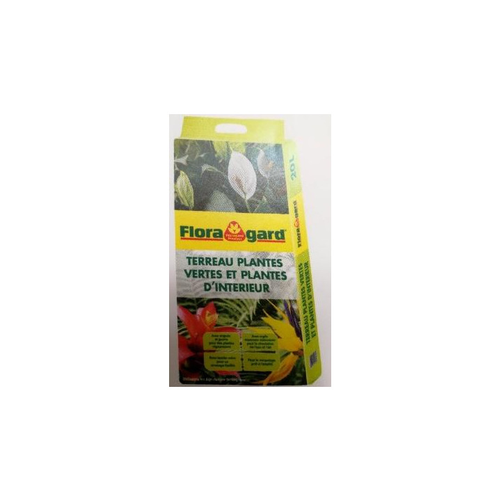 Terreau plantes vertes 20L